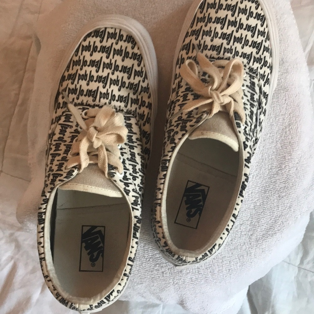 Vans Fear of God Marshmallow Low Top Sneakers